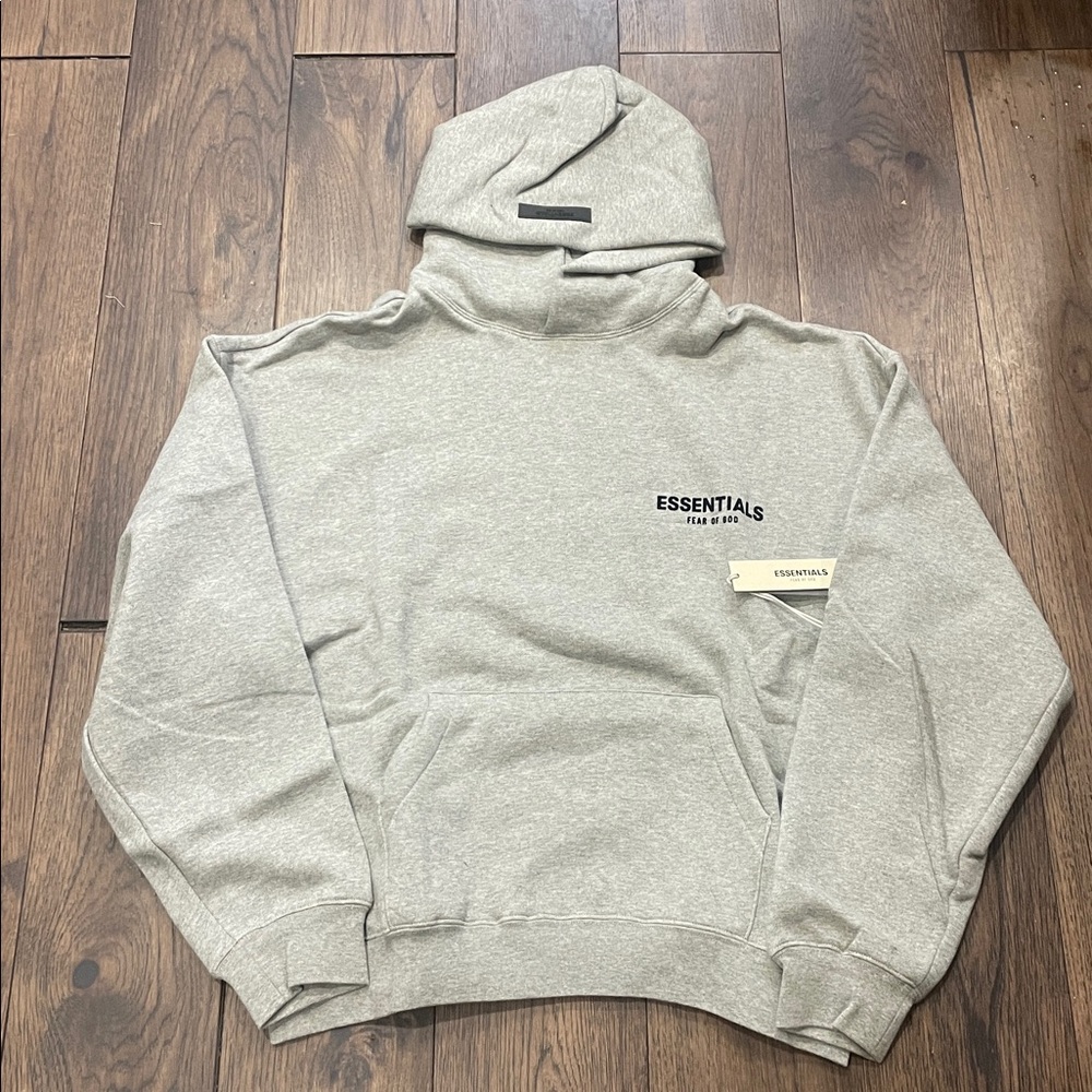 Essentials FOG Dark Oatmeal Hoodie